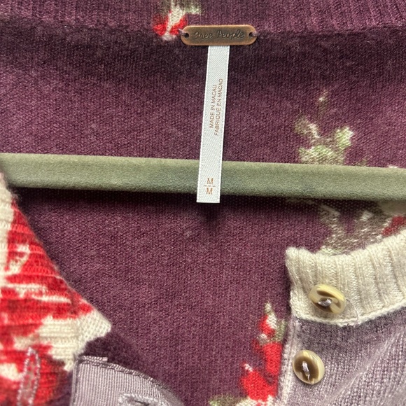 Free People Nocturnal Patterned Cardi - Picture 3 of 4